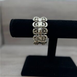 Elegant Silver Tone Bracelet